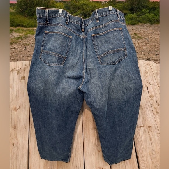 The Foundry Supply Co. Relaxed Fit Blue Jeans men 48 x 32 - Picture 2 of 3